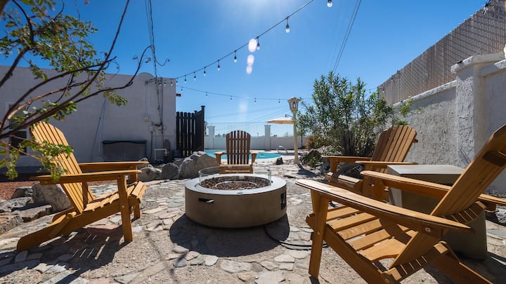 Havasu game room pool house